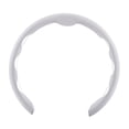 thumbnail image 1 of Funda para volante de coche de 15 pulgadas, cómoda y antideslizante para mujer. Blanco, 1 of 9