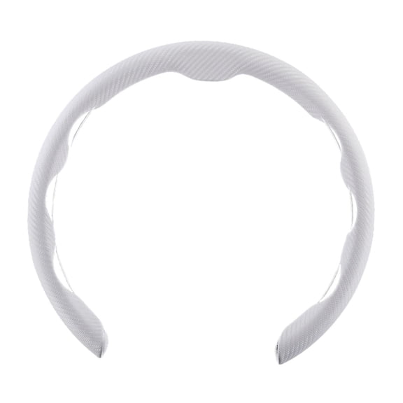 Wzmzjy Car Steering Wheel Cover 15inch Protection Car Interior Accessories Professional White