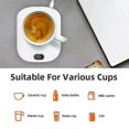 thumbnail image 2 of Electric Mug Warmer, USB Mug Warmer with Thermostatic Control Heating Plate Fits_Kvalitetsgåvor Gift, 2 of 5