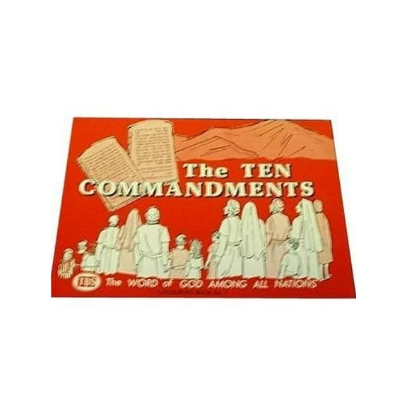 Ten Commandments Colouring Book (Paperback) Colouring Books