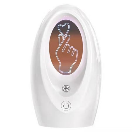 

Light Humidifier Portable Intelligent 3 in 1 Aroma Diffuser USB Mist Humidifier with Light for Sleeping Office Working Pearl White ( Heart Pattern)