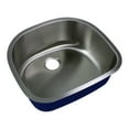 thumbnail image 5 of Transolid K-Musb24219 Meridian 23-5/8" Undermount Single Basin Stainless Steel Kitchen, 5 of 5