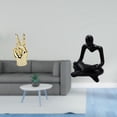 thumbnail image 2 of Estatuas de escritorio con gestos de mano y dedos, esculturas creativas para el hogar, sala de estar, armario, estante, decoración, figura de pensador, 2 of 8