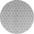 thumbnail image 1 of Ahgly Company Indoor Round Abstract Gray Modern Area Rugs, 8' Round, 1 of 4
