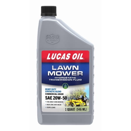 Lucas Oil Products 11300 Synthetic Blend SAE 20W-50 Hydrostatic Transmission Fluid 32 Ounce