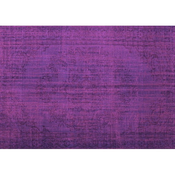 Ahgly Company Indoor Rectangle Persian Purple Bohemian Area Rugs, 8' x 10'