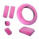 thumbnail image 4 of Funda de Volante Sharpla 6 uds Universal de Felpa Suave Transpirable, 4 of 7