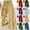 Gold, variant on HAOTAGS Pants for Women,Elastic Waist All - Season Wear Bright Color Casual Pants Gold 2XL