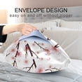 thumbnail image 5 of GZHJMY Blooming Cherry Tree Twig Pillowcase with Envelope Closure for Hair and Skin, Soft Breathable Smooth Both Sided Silk Pillow Cover(Queen 20''×30'',1pcs), 5 of 7
