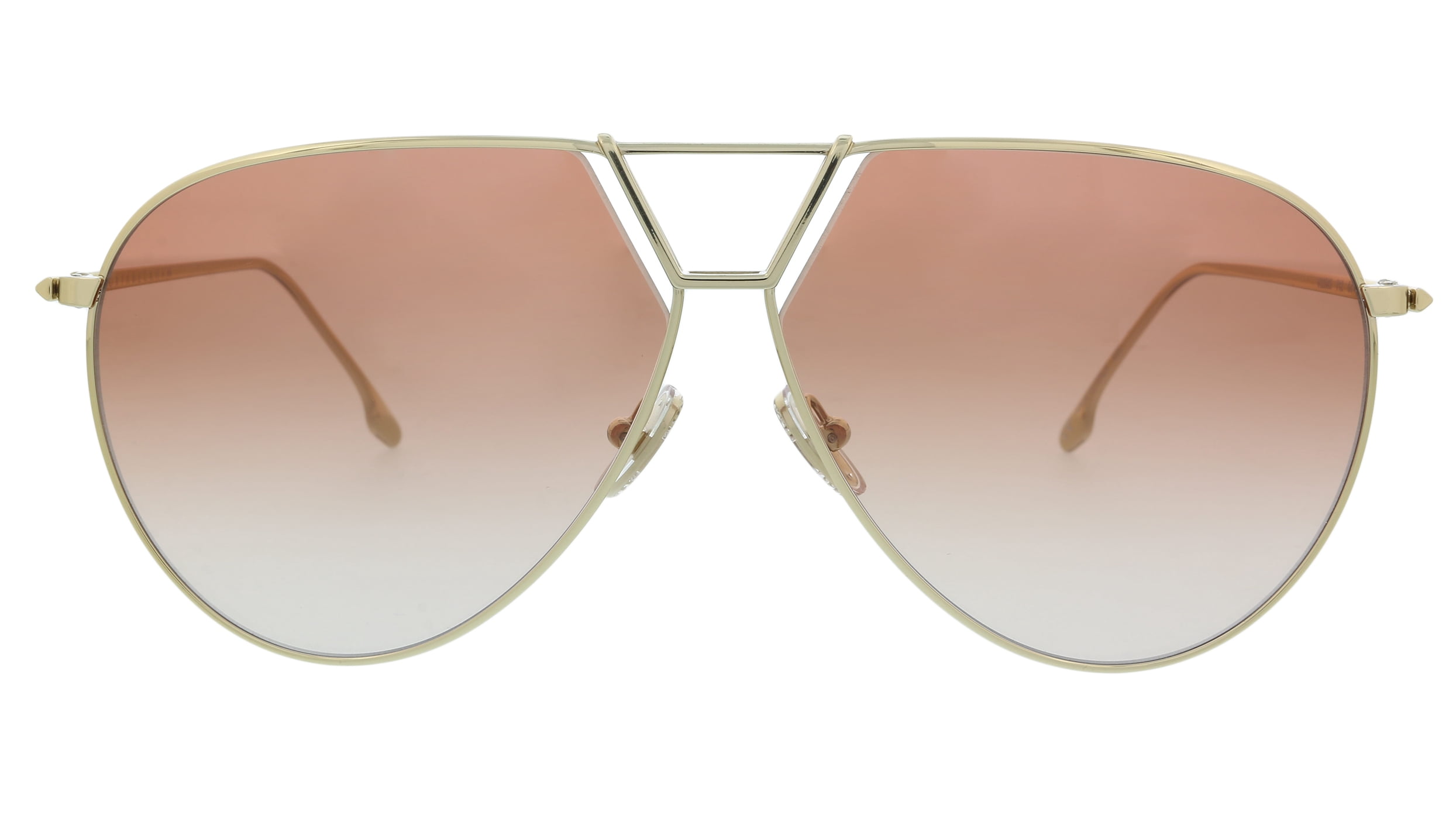 Victoria Beckham VB203S 42307 Gold/Blue Teardrop Aviator  display picture 1