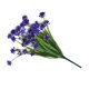 thumbnail image 3 of Toystoory La flor plástica artificial deja la decoración floral del hogar de los bonsais de 7 ramas Decoración azul, 3 of 4