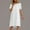 B191 White womens summer dresses clearance under $5, variant on Cagogo Womens Summer Plus Size Long Maxi T Shirt Sundresses Under $5 Short Sleeve Chest Pocket Flowy A-line Tunic Wedding Guest Dresses Round Neck Cute White Shirt Dresses