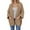 Brown, variant on GTEYOIJN Cardigan Women's Oversized 3/4 Sleeve Open Front Knit Cardigan Outwear with Pockets
