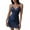 Navy, variant on TJAZFJPA Gala Dresses for Women Elegant Womens Printed Boho for Women Casual Summer Dress V Neck Sleeveless Tank Dress Beach Dress Swing Dress Knee Length Dresses for Women See Through Dress