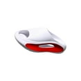 thumbnail image 1 of Unisex Slippers Comfortable Open Toe Bottom Platform Sandals Shower Bathroom EVA Sandals White 40 41, 1 of 9