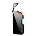 thumbnail image 1 of Electric Lighter Gift, USB Rechargeable Lighter Double Arc Electric Lighter with LED Windproof Lighter Electric Flameless Lighter Candle Lighter Christmas Men's Gift Lighters, 1 of 5