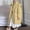 Yellow, variant on FSYBOA Girls Puffer Jacket Size 14T, Mid-Length Hooded Casual Winter Kids Long Sleeve Outerwear Pink