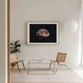 thumbnail image 3 of Colorful lips - Painting Pop Art Modern Art Psychedelic Abstract Graffiti Surrealism Unframed Wall Art Print 4 x 6 inches, 3 of 7