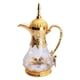 thumbnail image 4 of Cafetera árabe Tetera árabe Ligera 1.6L Hervidor de té versátil para el hogar Oro, 4 of 7
