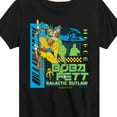 thumbnail image 3 of Star Wars - Dark Digital Boba Fett - Toddler And Youth Short Sleeve Tee, 3 of 5