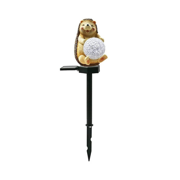 TopLLC Solar Lights Outdoor Solar Garden Lights - Light Solar Hedgehog Ground Plug Light Solar Outdoor Lights, Yard Patio Decoration Waterproof Solar Garden Lights