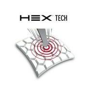 McDavid Sports Hex Tech Basketball Knee Sleeve Pair, White, Small/Medium