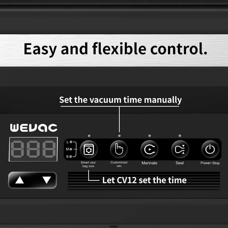 Wevac Chamber Vacuum Sealer, CV10, ideal