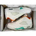 thumbnail image 2 of Ni - ke Men’s Size 8 Ni - ke Air Jordan 5 V Low Golf NRG Lucky & Good Masters CW4204 100, 2 of 5