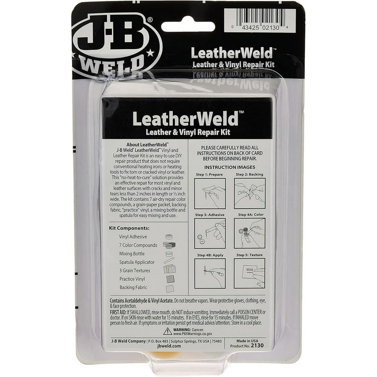 WPT WP6706 Leather Repair and Vinyl Repair Kit - CROP