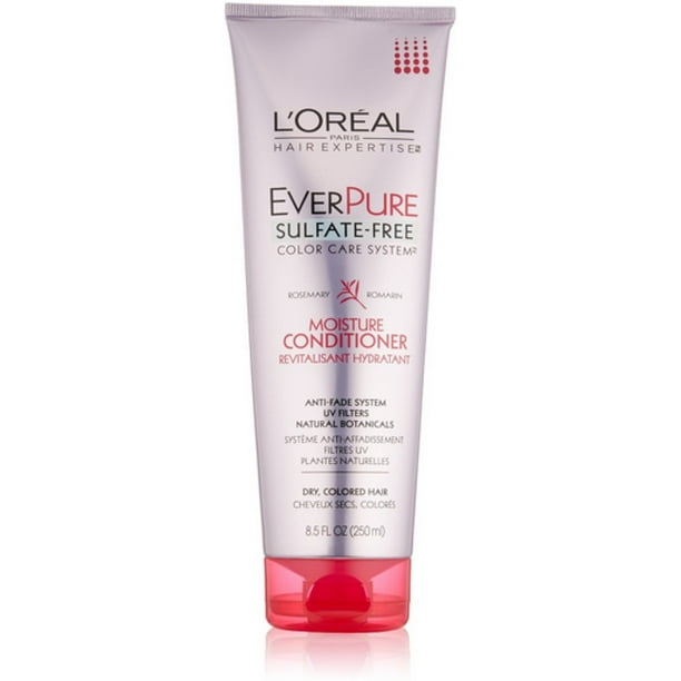 L'Oreal Hair Expertise EverPure Moisture Conditioner 8.50 oz (Pack of 3