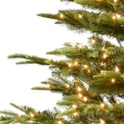 Puleo International 7.5 Pre-lit Aspen Green Fir Tree