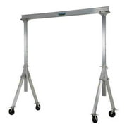 Vestil AHA-15-8-12-PNU Aluminum Gantry Crane with Pneumatic Caster, 8 x 12 ft.