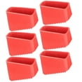 thumbnail image 3 of OUNONA  6 Pcs Ladder Mat Grip Feet Replacement Ladders for Home Foot Pads Red, 3 of 8