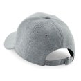 thumbnail image 2 of Beechfield - Gorra estilo béisbol de jersey modelo Athleisure unisex (Gris Jaspeado), 2 of 2