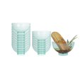thumbnail image 2 of Mini Serve 2 oz Round Seagreen Plastic Coppa Bowl - 2 1/2" x 2 1/2" x 1" - 100 count box, 2 of 11