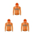 thumbnail image 1 of Chaqueta de ciclismo Advancent abrigo cortavientos impermeable Naranja L/EUR M, 1 of 6