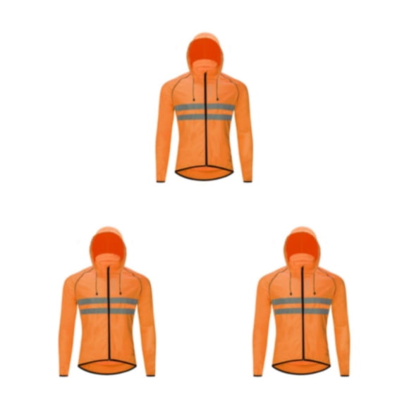 Soidarity Chaqueta de ciclismo Abrigo de ciclismo con capucha Correr Cortavientos Chaleco a prueba de viento Moto impermeable Mujeres Manga larga Type1 NO1