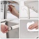 thumbnail image 5 of Yeshouse Mesa de acero inoxidable para preparación y trabajo con protector contra salpicaduras, mesa de cocina resistente con estante inferior ajustable y patas para restaurantes, hogares y hoteles, 5 of 6