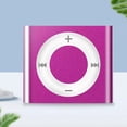 thumbnail image 4 of Mini reproductor de MP3 con clip con altavoz Tarjeta TF de metal 64G Expansión 180mAh (Rose Red), 4 of 6