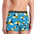 thumbnail image 5 of Bingfone Flying Bees Men'S Underwear - Casual Stretch Boxer Briefs-Small, 5 of 9
