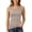 Grey, variant on Tank Tops for Women Crew Neck Sleeveless Fitted Basic Tops Summer Cute Tank Tops