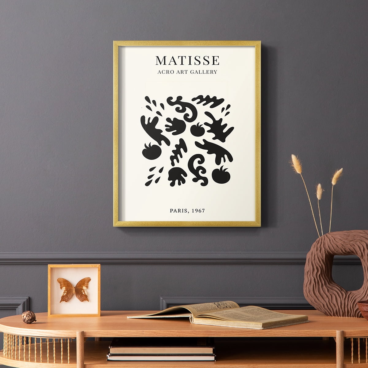 Matisse LXIII Framed Print - Solid Wood