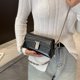 thumbnail image 3 of Bolsos para mujer, nuevo verano 2025, popular bolso de mensajero de cadena coreana, moda simple, estilo extranjero, bolso cuadrado pequeño de PU de color sólido, 3 of 5
