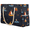 Multicolour 1, variant on Nautical Coastal Tote Beach Bag for Women Ladies with Zipper Sailboat Large Waterproof Sandproof Swim Pool Bag