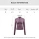 thumbnail image 2 of Chaqueta deportiva de entrenamiento para mujer, chaqueta deportiva de manga larga ajustada con agujeros para el pulgar, 2 of 6
