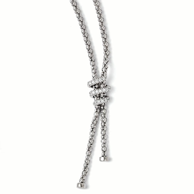 Pendentif Collier en Argent Sterling 925 avec Zircon Cubique Cz