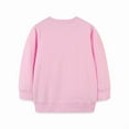 thumbnail image 3 of Bellafa 100% Cotton Toddler Baby Girls Christmas Sweatshirts Casual Pullover Crewneck Graphic Long Sleeve Tops Shirts Clothes 2T-7T, 3 of 8