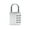 Electroplated, variant on Alloy Combination Lock Padlock Luggage Anti-Theft Weatherproof Security Outdoor Safely Code Door