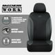 thumbnail image 3 of Fundas para asientos de coche Skechers Work, piel Oxford, tela negra, 3 of 7