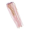 10Pcs Love Heart Fairy Ribbon Wands Twirling Streamers Sticks With Bell - B3, as described
